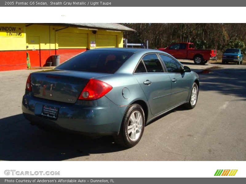 Stealth Gray Metallic / Light Taupe 2005 Pontiac G6 Sedan