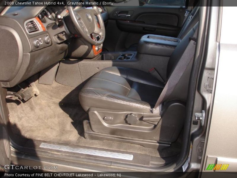 Graystone Metallic / Ebony 2008 Chevrolet Tahoe Hybrid 4x4