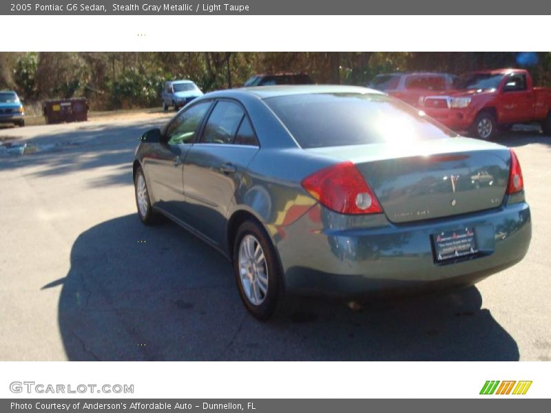 Stealth Gray Metallic / Light Taupe 2005 Pontiac G6 Sedan