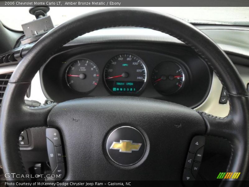 Amber Bronze Metallic / Ebony 2006 Chevrolet Monte Carlo LT