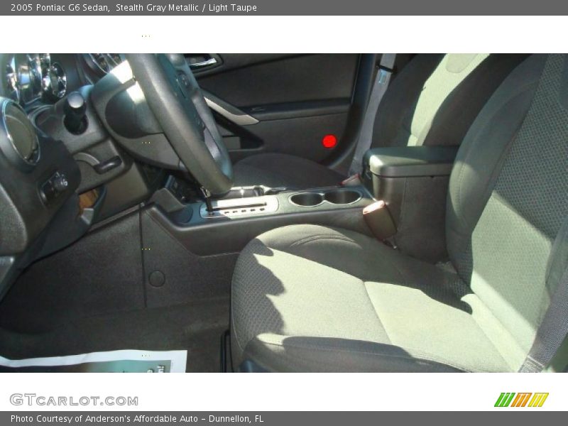 Stealth Gray Metallic / Light Taupe 2005 Pontiac G6 Sedan