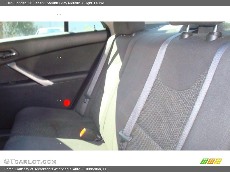 Stealth Gray Metallic / Light Taupe 2005 Pontiac G6 Sedan