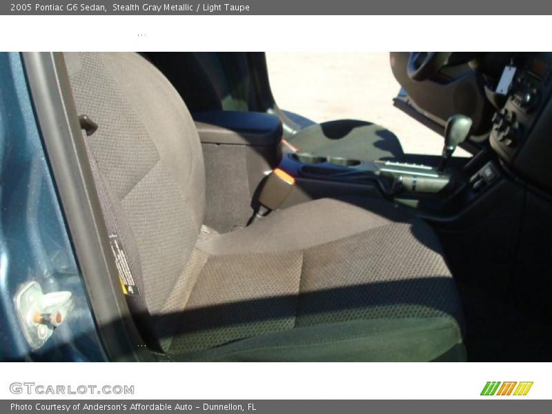 Stealth Gray Metallic / Light Taupe 2005 Pontiac G6 Sedan
