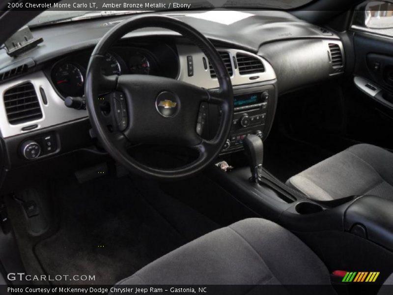 Ebony Interior - 2006 Monte Carlo LT 