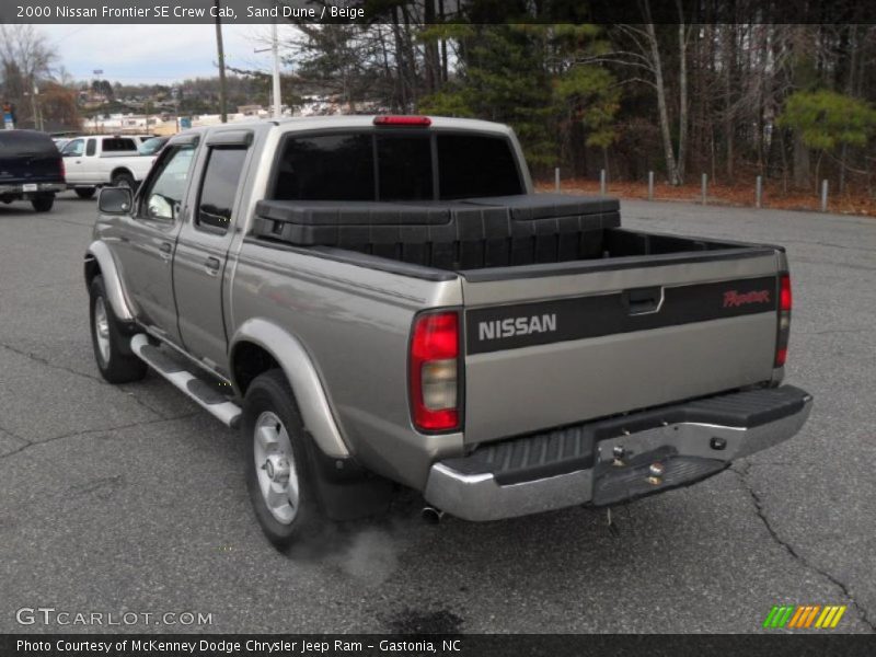 Sand Dune / Beige 2000 Nissan Frontier SE Crew Cab