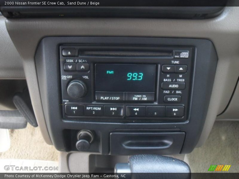 Sand Dune / Beige 2000 Nissan Frontier SE Crew Cab