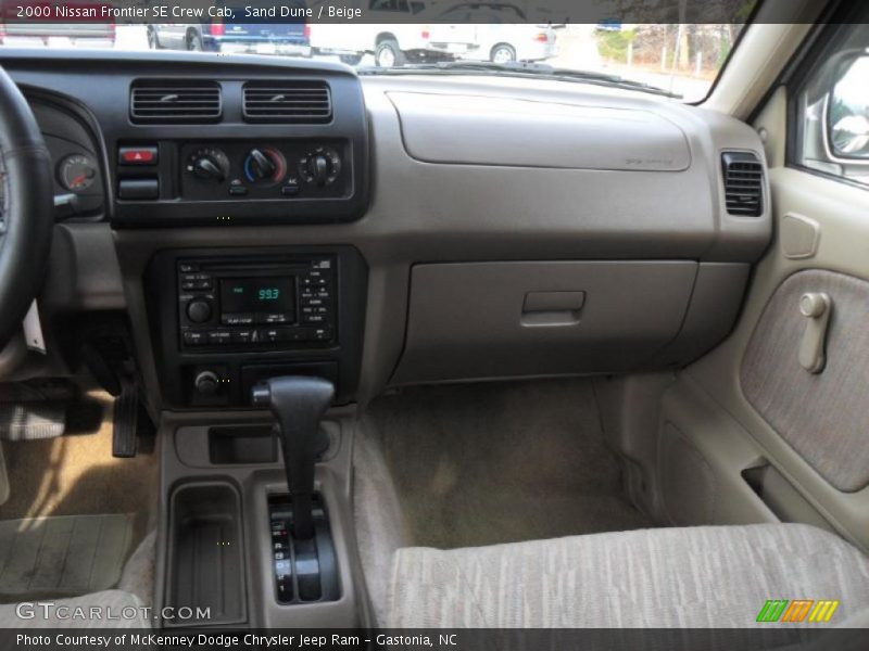 Sand Dune / Beige 2000 Nissan Frontier SE Crew Cab