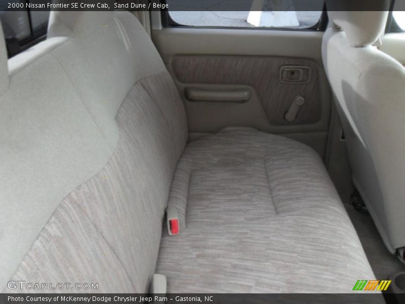 Sand Dune / Beige 2000 Nissan Frontier SE Crew Cab