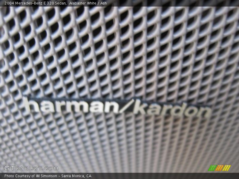 Alabaster White / Ash 2004 Mercedes-Benz E 320 Sedan