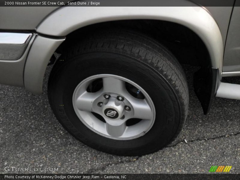 Sand Dune / Beige 2000 Nissan Frontier SE Crew Cab