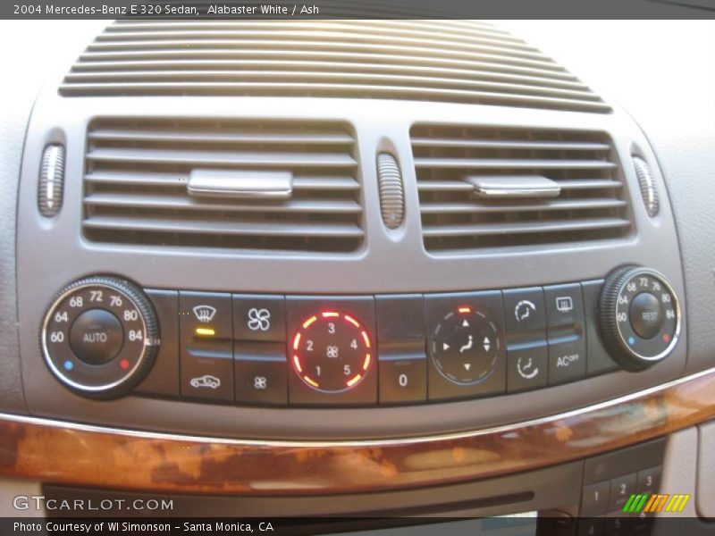 Alabaster White / Ash 2004 Mercedes-Benz E 320 Sedan