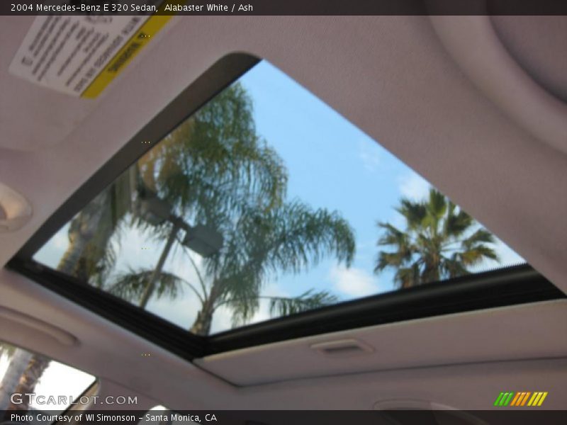 Alabaster White / Ash 2004 Mercedes-Benz E 320 Sedan