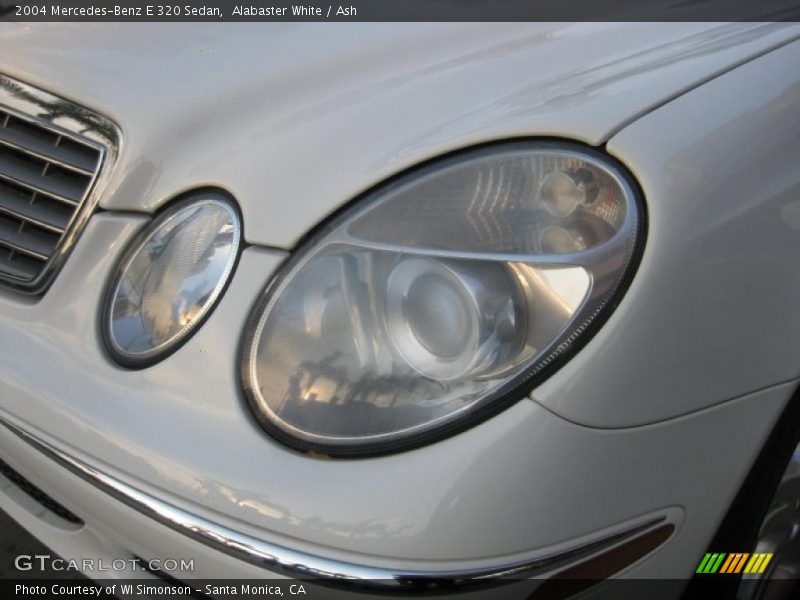 Alabaster White / Ash 2004 Mercedes-Benz E 320 Sedan