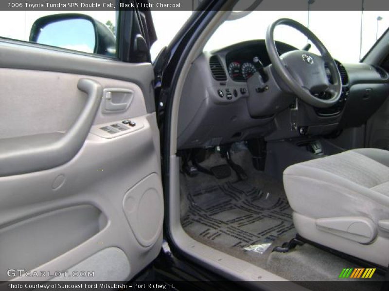 Black / Light Charcoal 2006 Toyota Tundra SR5 Double Cab