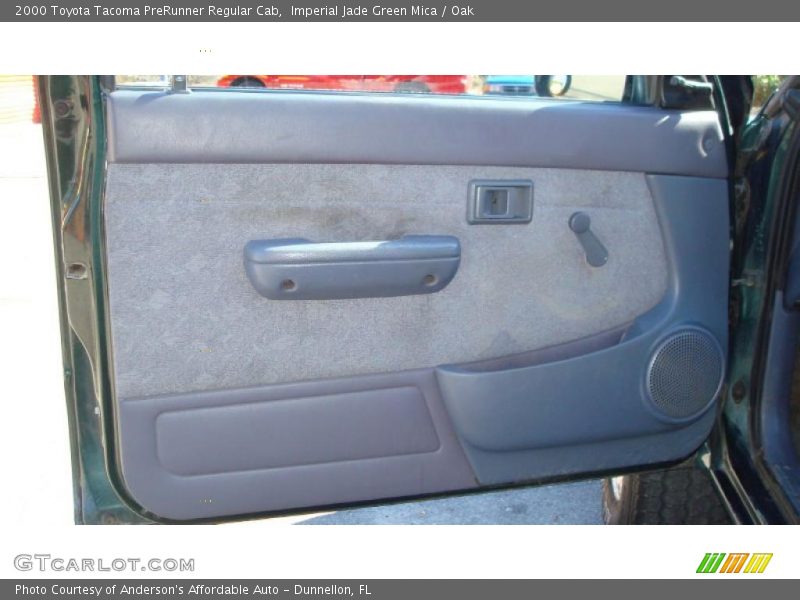 Imperial Jade Green Mica / Oak 2000 Toyota Tacoma PreRunner Regular Cab