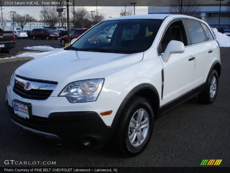 Polar White / Gray 2010 Saturn VUE XE