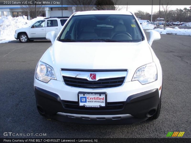 Polar White / Gray 2010 Saturn VUE XE