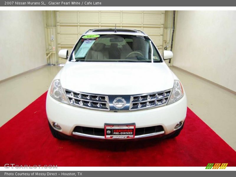 Glacier Pearl White / Cafe Latte 2007 Nissan Murano SL