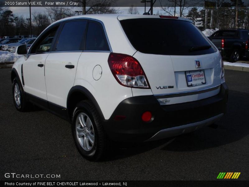 Polar White / Gray 2010 Saturn VUE XE