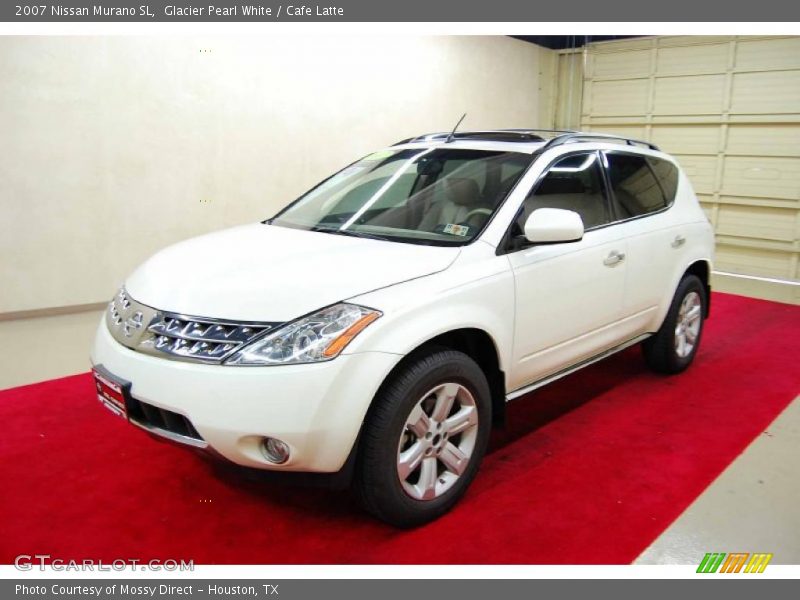 Glacier Pearl White / Cafe Latte 2007 Nissan Murano SL