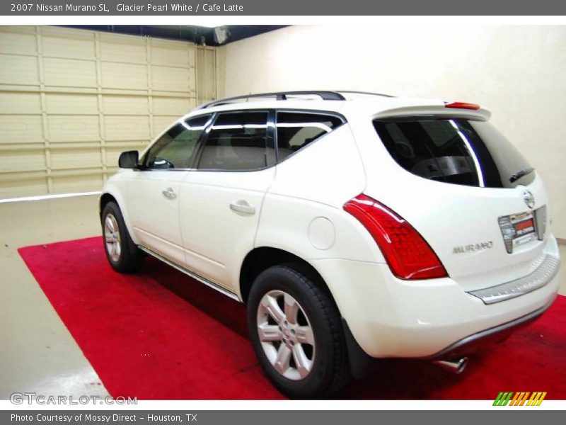 Glacier Pearl White / Cafe Latte 2007 Nissan Murano SL