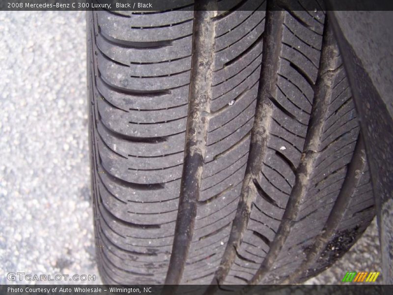 Black / Black 2008 Mercedes-Benz C 300 Luxury