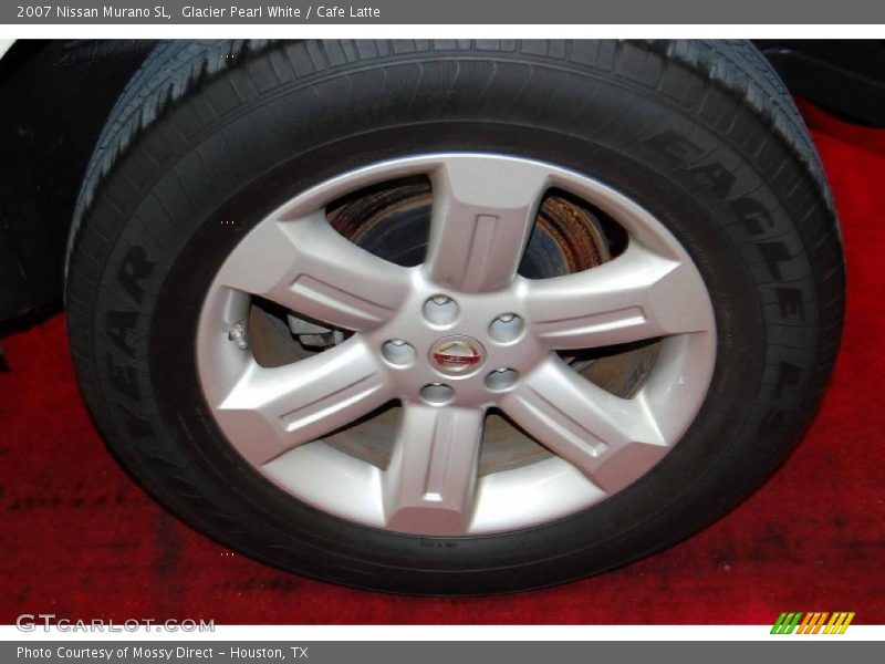 Glacier Pearl White / Cafe Latte 2007 Nissan Murano SL