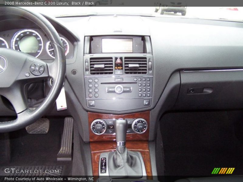 Black / Black 2008 Mercedes-Benz C 300 Luxury
