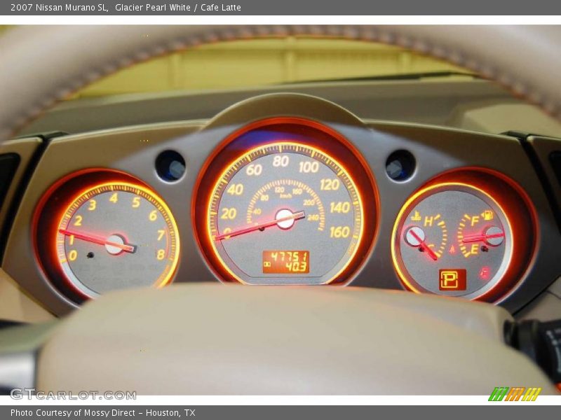 Glacier Pearl White / Cafe Latte 2007 Nissan Murano SL