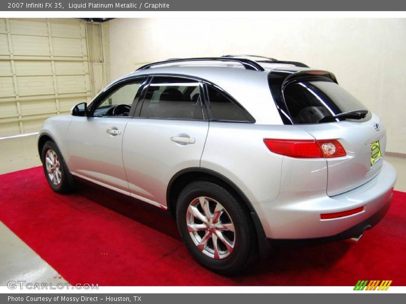 Liquid Platinum Metallic / Graphite 2007 Infiniti FX 35