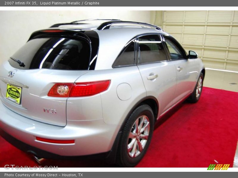Liquid Platinum Metallic / Graphite 2007 Infiniti FX 35