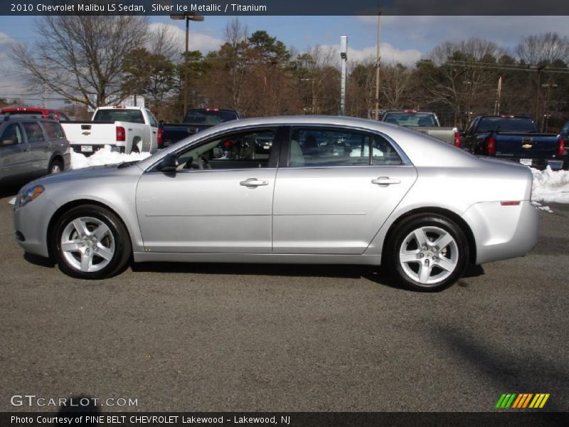  2010 Malibu LS Sedan Silver Ice Metallic