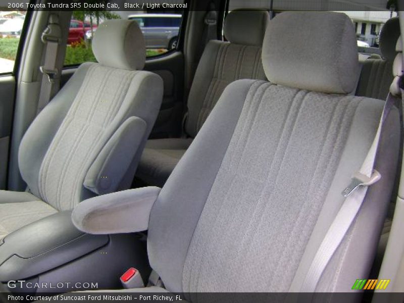 Black / Light Charcoal 2006 Toyota Tundra SR5 Double Cab