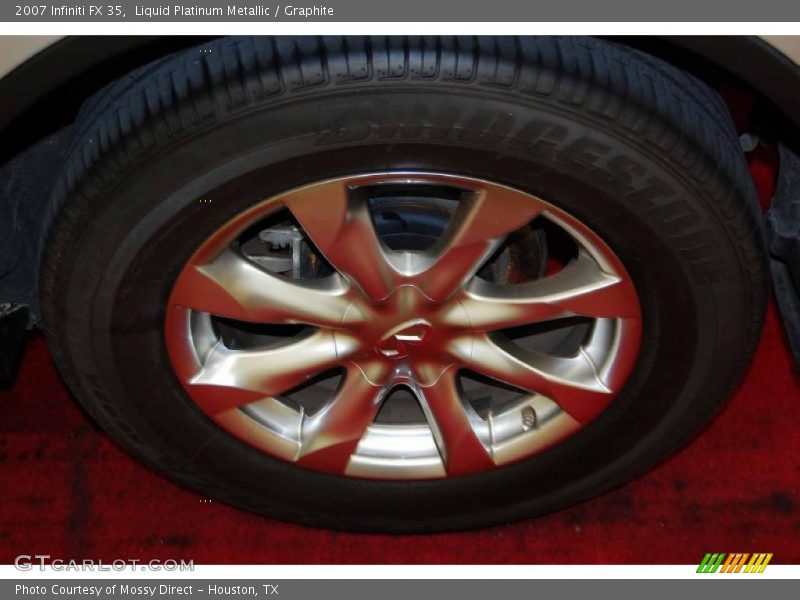 Liquid Platinum Metallic / Graphite 2007 Infiniti FX 35