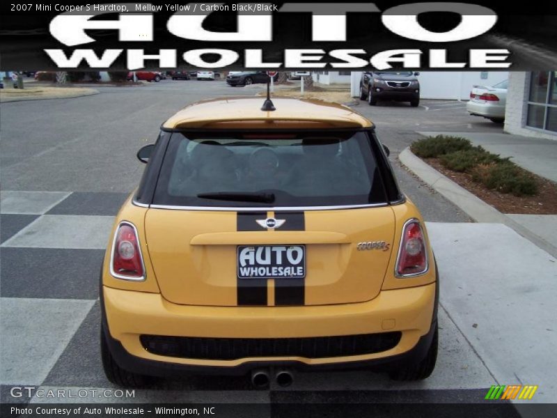 Mellow Yellow / Carbon Black/Black 2007 Mini Cooper S Hardtop