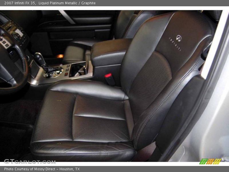 Liquid Platinum Metallic / Graphite 2007 Infiniti FX 35