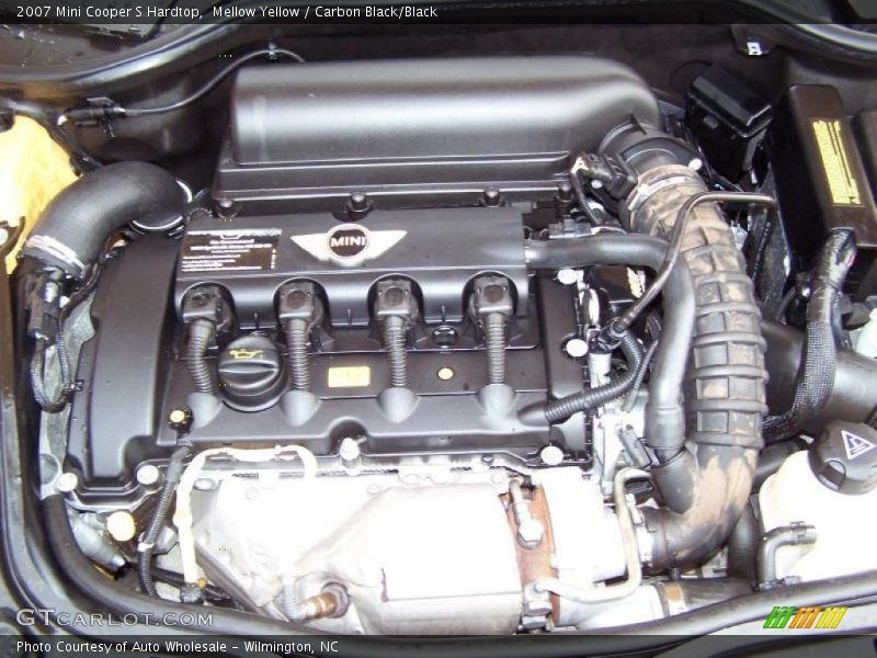 Mellow Yellow / Carbon Black/Black 2007 Mini Cooper S Hardtop