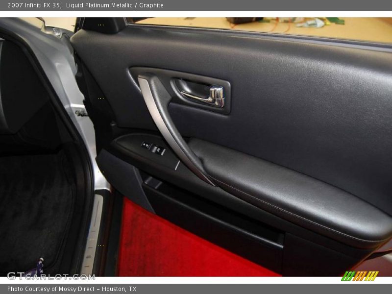 Liquid Platinum Metallic / Graphite 2007 Infiniti FX 35