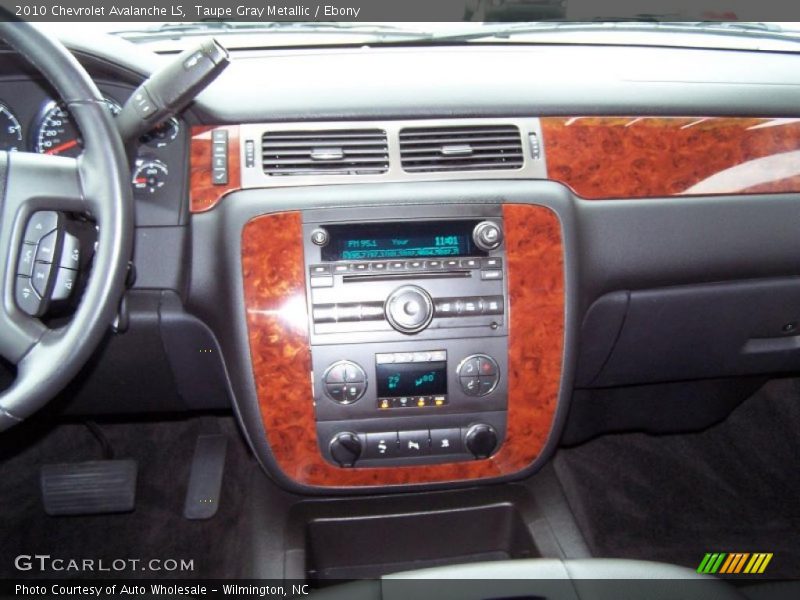 Taupe Gray Metallic / Ebony 2010 Chevrolet Avalanche LS