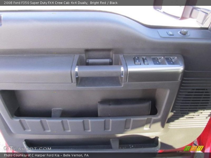 Bright Red / Black 2008 Ford F350 Super Duty FX4 Crew Cab 4x4 Dually