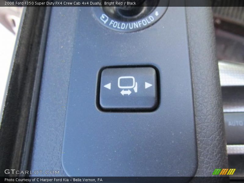 Bright Red / Black 2008 Ford F350 Super Duty FX4 Crew Cab 4x4 Dually