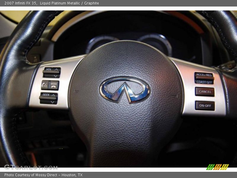 Liquid Platinum Metallic / Graphite 2007 Infiniti FX 35