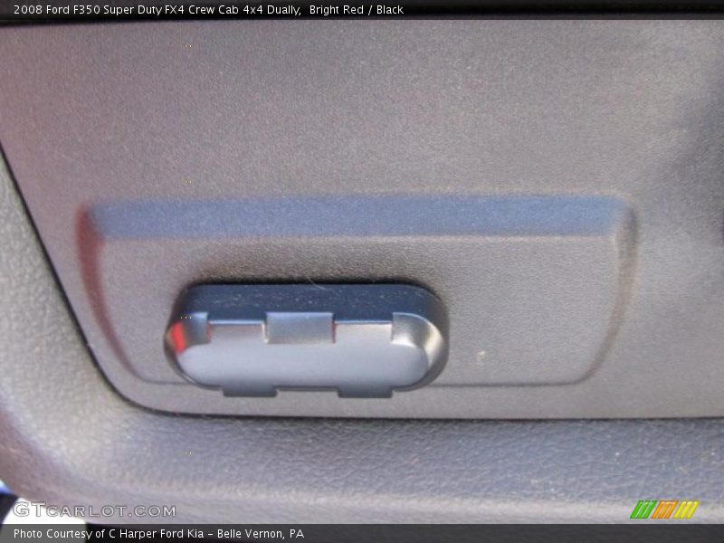 Bright Red / Black 2008 Ford F350 Super Duty FX4 Crew Cab 4x4 Dually