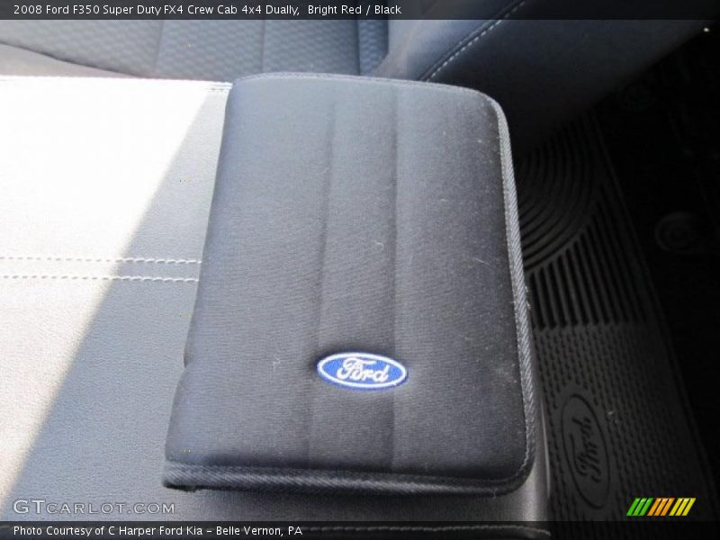 Bright Red / Black 2008 Ford F350 Super Duty FX4 Crew Cab 4x4 Dually