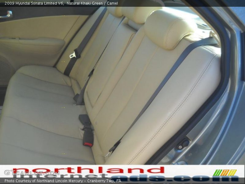 Natural Khaki Green / Camel 2009 Hyundai Sonata Limited V6