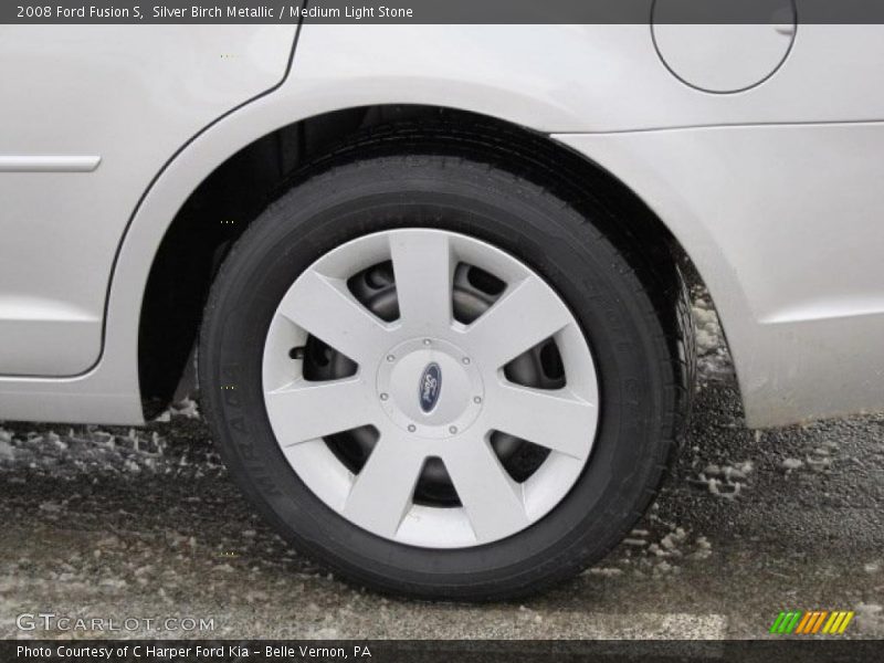 Silver Birch Metallic / Medium Light Stone 2008 Ford Fusion S