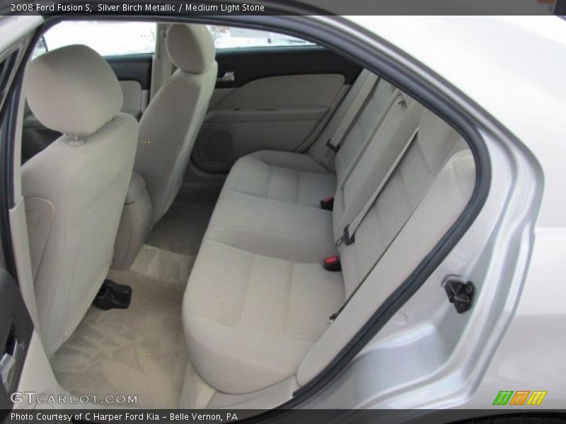 Silver Birch Metallic / Medium Light Stone 2008 Ford Fusion S