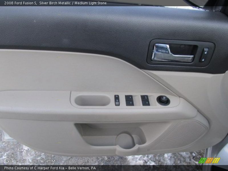 Silver Birch Metallic / Medium Light Stone 2008 Ford Fusion S