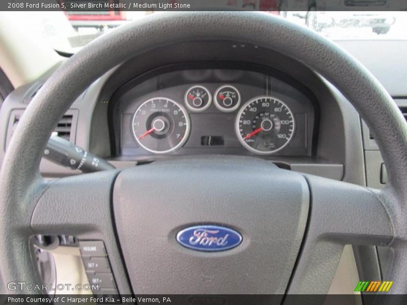 Silver Birch Metallic / Medium Light Stone 2008 Ford Fusion S