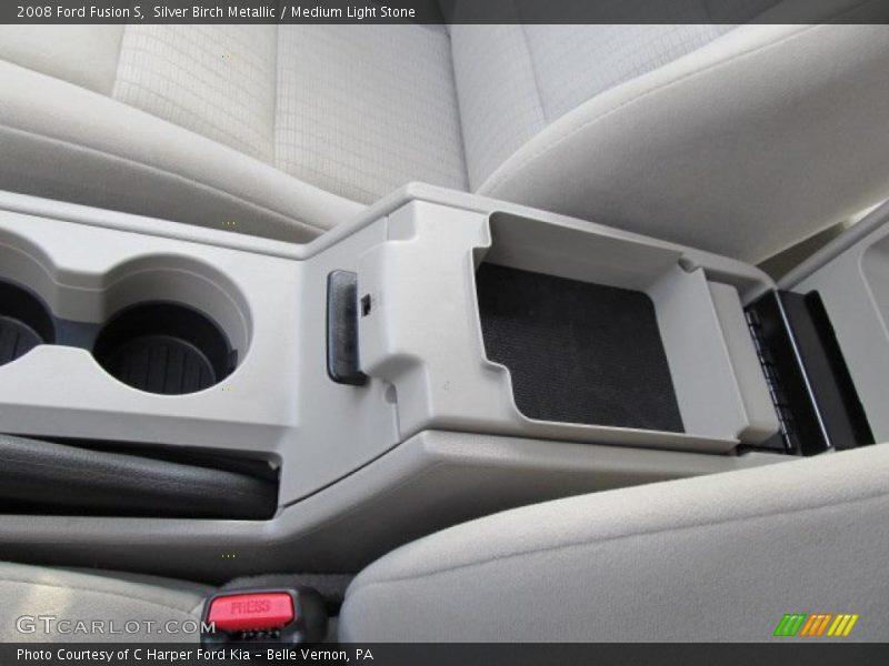 Silver Birch Metallic / Medium Light Stone 2008 Ford Fusion S